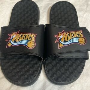 ISlide Philadelphia 76ers Size 7‎ sandal slides